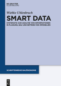 Imagen de portada: Smart Data 1st edition 9783110618006