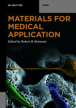 Cover image: Materials for Medical Application 1st edition 9783110619195