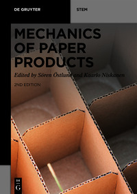 Cover image: Mechanics of Paper Products 2nd edition 9783110617412