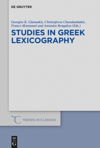 Immagine di copertina: Studies in Greek Lexicography 1st edition 9783110621570