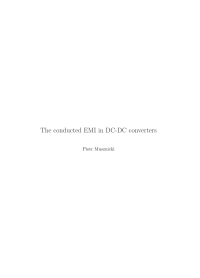 Cover image: The conducted EMI in DC-DC converters 1st edition 9783110619270