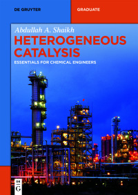 Omslagafbeelding: Heterogeneous Catalysis 1st edition 9783110624854