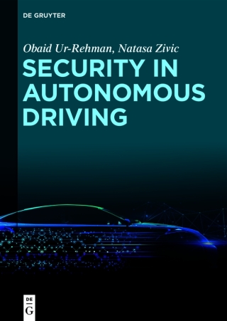 Cover image: Security in Autonomous Driving 1st edition 9783110627077