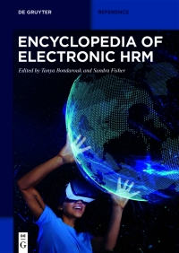 Cover image: Encyclopedia of Electronic HRM 1st edition 9783110628999