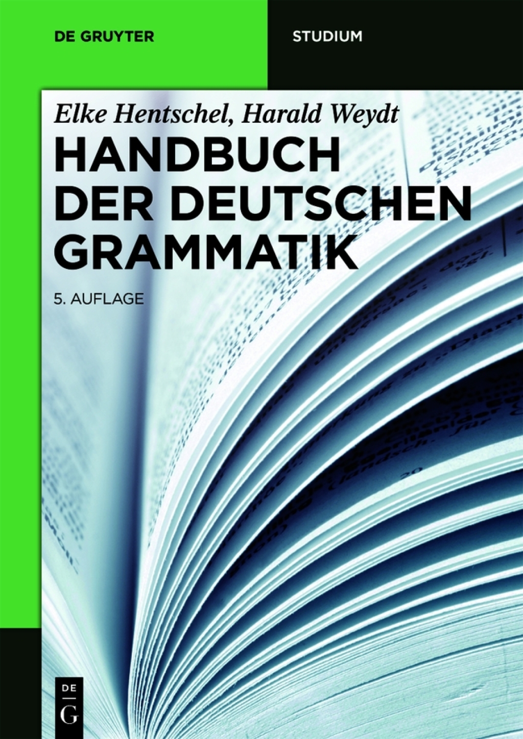 Handbuch der Deutschen Grammatik 5th Edition