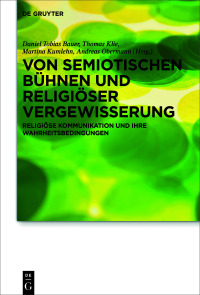Cover image: Von semiotischen Bühnen und religiöser Vergewisserung 1st edition
