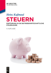 Cover image: Steuern 4th edition 9783110631302