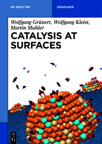 صورة الغلاف: Catalysis at Surfaces 1st edition 9783110632477