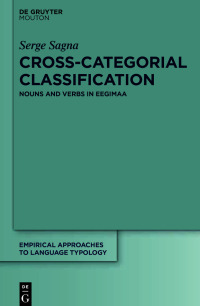 表紙画像: Cross-Categorial Classification 1st edition 9783110595062