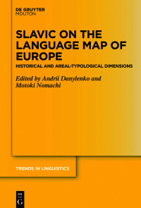 Omslagafbeelding: Slavic on the Language Map of Europe 1st edition 9783110634976