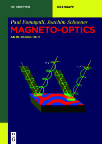 Cover image: Magneto-optics 9783110635225