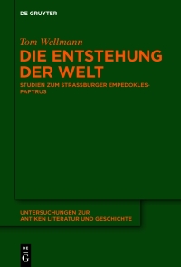 Cover image: Die Entstehung der Welt 1st edition 9783110633726