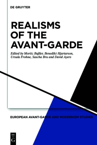 Cover image: Realisms of the Avant-Garde 1st edition 9783110637021