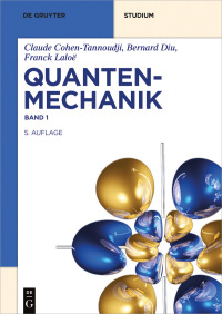 Cover image: Quantenmechanik 5th edition 9783110626001