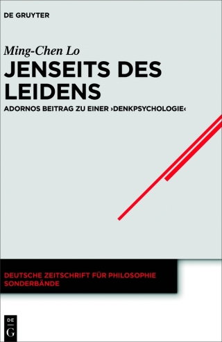 Cover image: Jenseits des Leidens 1st edition 9783110642223