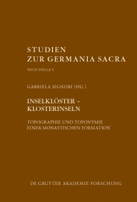 Cover image: Inselklöster – Klosterinseln 1st edition 9783110642667