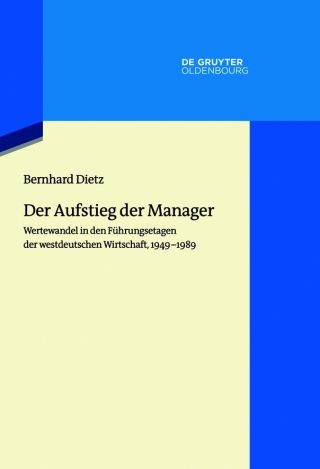 Cover image: Der Aufstieg der Manager 1st edition 9783110426007