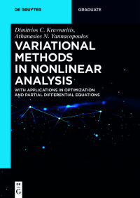 Cover image: Variational Methods in Nonlinear Analysis 1st edition 9783110647365
