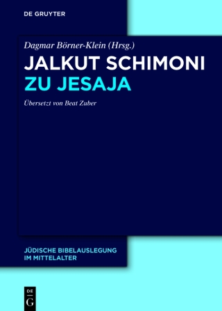 Cover image: Jalkut Schimoni zu Jesaja 1st edition 9783110647853