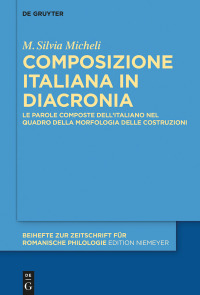 Omslagafbeelding: Composizione italiana in diacronia 1st edition 9783110651553