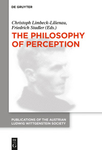 Omslagafbeelding: The Philosophy of Perception 1st edition 9783110654394