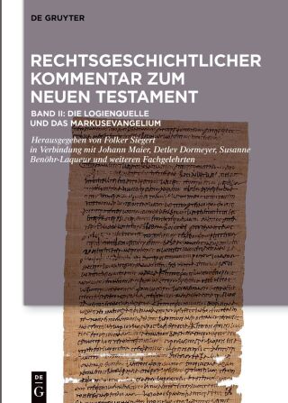 Cover image: Die Logienquelle und das Markusevangelium 1st edition 9783110656084