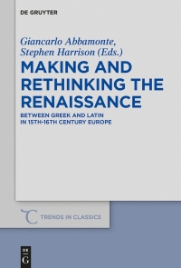 表紙画像: Making and Rethinking the Renaissance 1st edition 9783110657838