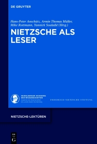 Imagen de portada: Nietzsche als Leser 1st edition 9783110657708