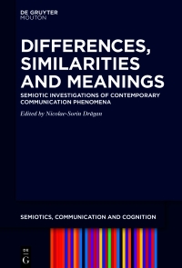 Imagen de portada: Differences, Similarities and Meanings 1st edition 9783110658828