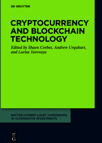 Cover image: Cryptocurrency and Blockchain Technology 1st edition 9783110659436