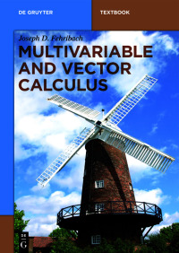 Imagen de portada: Multivariable and Vector Calculus 1st edition 9783110660203