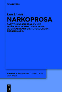 Cover image: Narkoprosa 1st edition 9783110660517