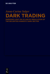 Cover image: Dark Trading 1st edition 9783110661446