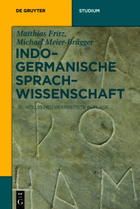 Cover image: Indogermanische Sprachwissenschaft 10th edition 9783110598322