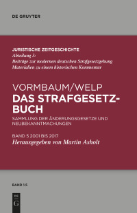 Cover image: Das Strafgesetzbuch 1st edition 9783110664409