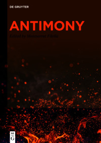 Imagen de portada: Antimony 1st edition 9783110665345