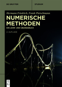 Imagen de portada: Numerische Methoden 2nd edition 9783110665321