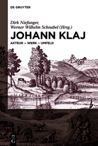 Cover image: Johann Klaj (um 1616–1656) 1st edition 9783110667981