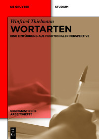 Imagen de portada: Wortarten 1st edition 9783110667943