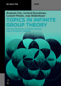 Immagine di copertina: Topics in Infinite Group Theory 1st edition 9783110673340