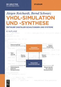 Cover image: VHDL-Simulation und -Synthese 8th edition 9783110673456