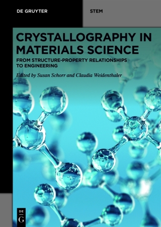 Cover image: Crystallography in Materials Science 1st edition 9783110674859