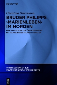 Cover image: Bruder Philipps 'Marienleben' im Norden 1st edition 9783110676402