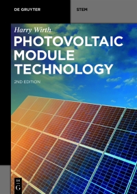 Cover image: Photovoltaic Module Technology 2nd edition 9783110676976