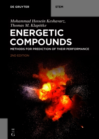 Imagen de portada: Energetic Compounds 2nd edition 9783110677645