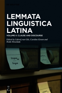 Imagen de portada: Clause and Discourse 1st edition 9783110678178