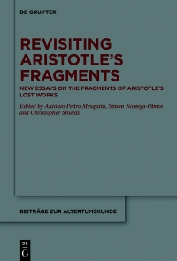 表紙画像: Revisiting Aristotle’s Fragments 1st edition 9783110679786