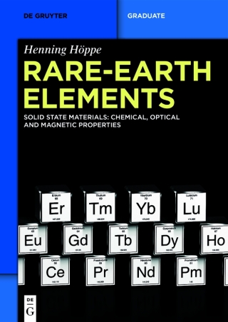 Imagen de portada: Rare-Earth Elements 1st edition 9783110680812