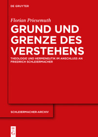 Cover image: Grund und Grenze des Verstehens 1st edition 9783110679304