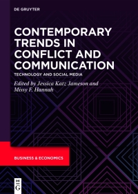 Cover image: Contemporary Trends in Conflict and Communication 1st edition 9783110687217